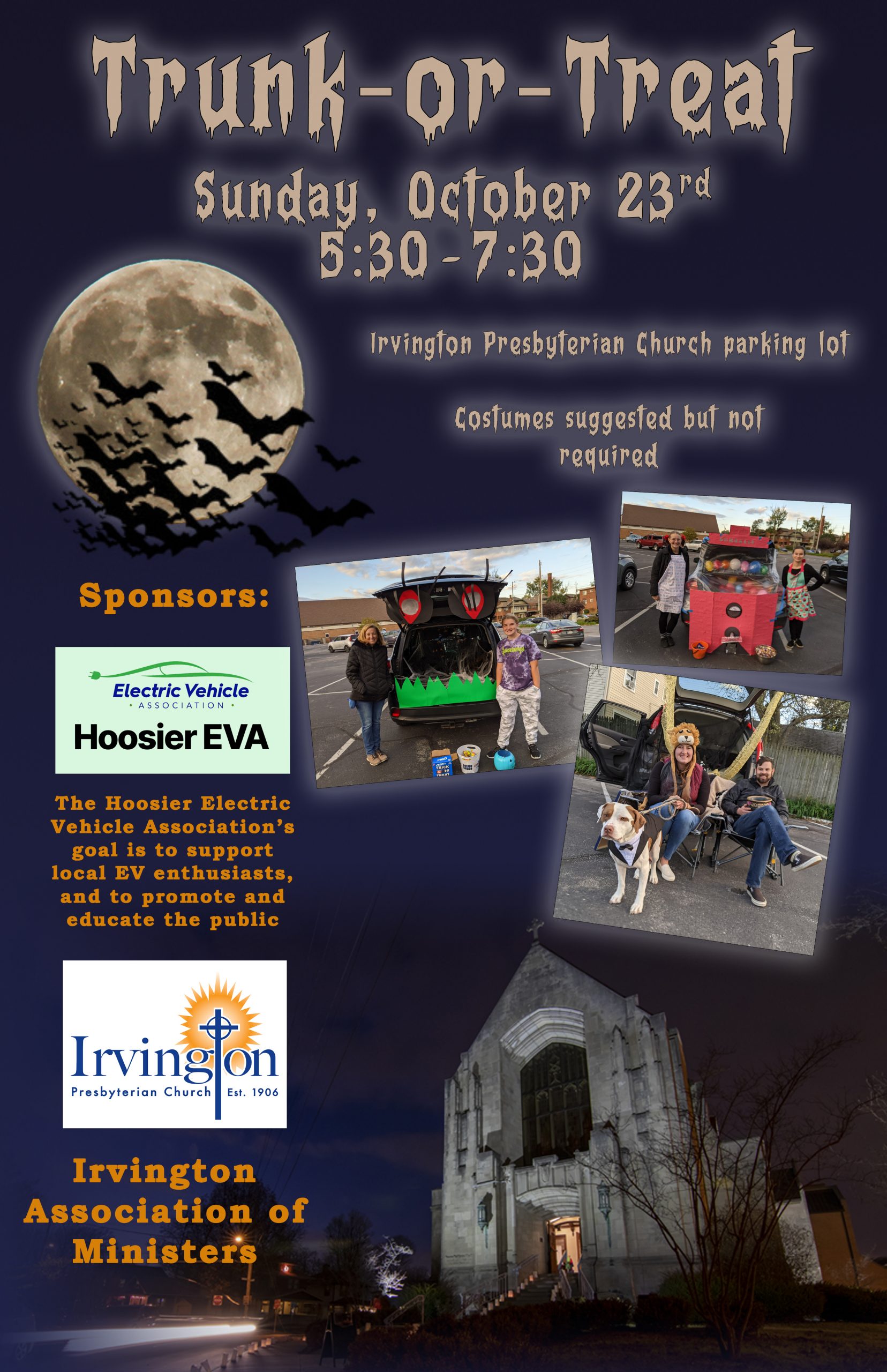 Join Hoosier EVA at the Irvington Trunk-or-Treat! – Hoosier EVA